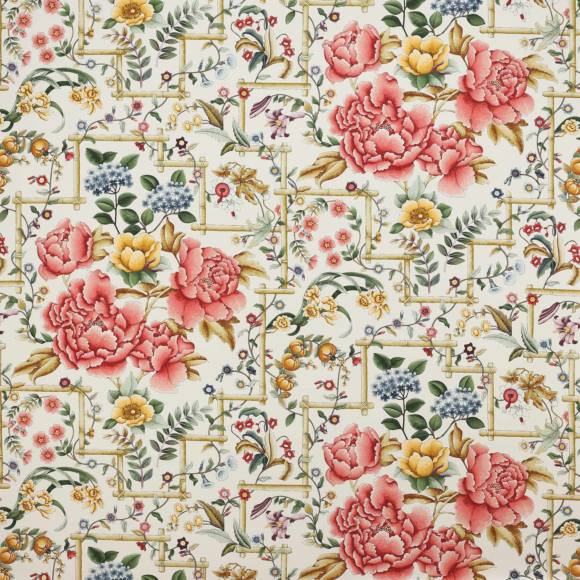 Courances Fabric - Pink 