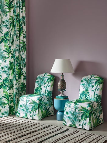 Malacca Room Fabric - Green