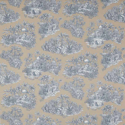 Pondichery Fabric - Gray