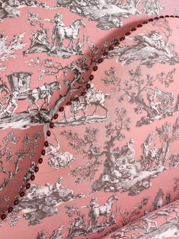 La Musardiere Room Fabric - Pink