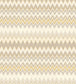 Zig Zag Multicolore Wallpaper - Cream