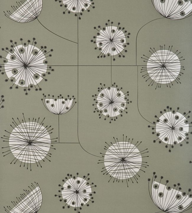 Dandelion Mobile Wallpaper - Gray