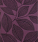 Pebble Leaf Wallpaper - Purple