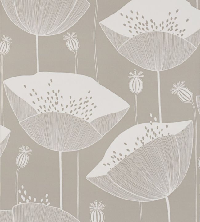 Poppy Wallpaper - Pink