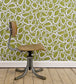 Pebbles Room Wallpaper - Green