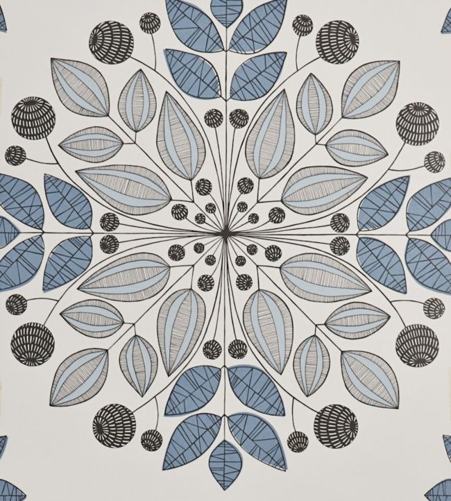 Kaleidoscope Wallpaper - Blue