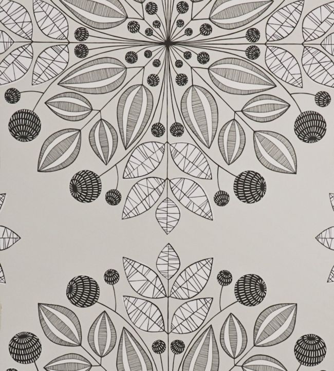Kaleidoscope Wallpaper - Gray