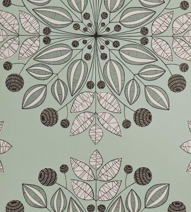 Kaleidoscope Wallpaper - Teal