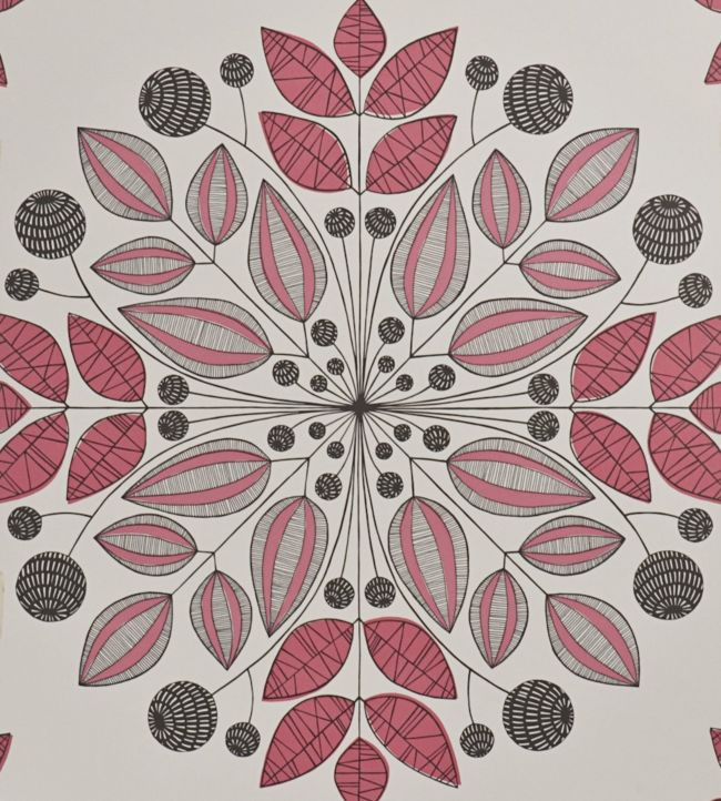 Kaleidoscope Wallpaper - Red
