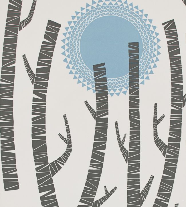 Woods Wallpaper - Black 