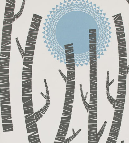 Woods Wallpaper - Black 