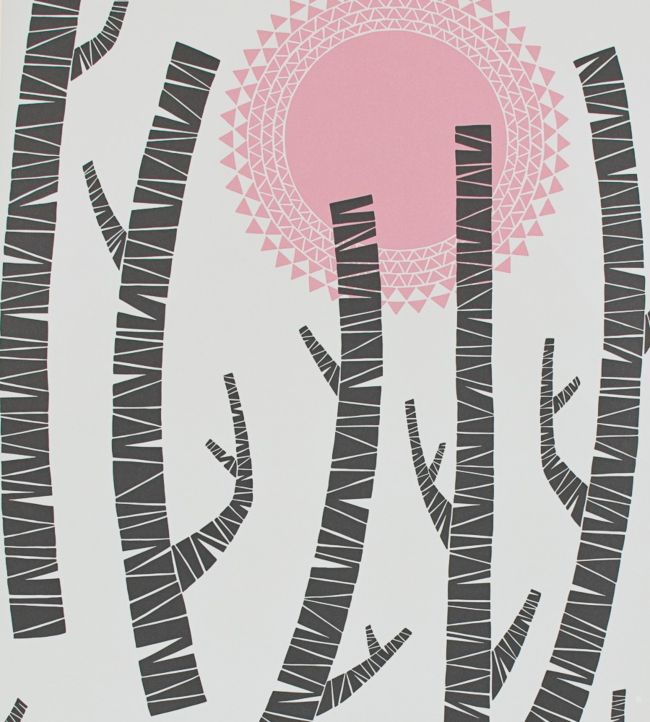 Woods Wallpaper - Black 