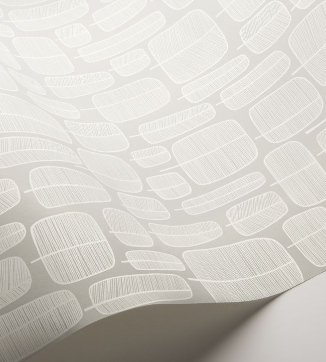 Little Trees Room Wallpaper - Gray