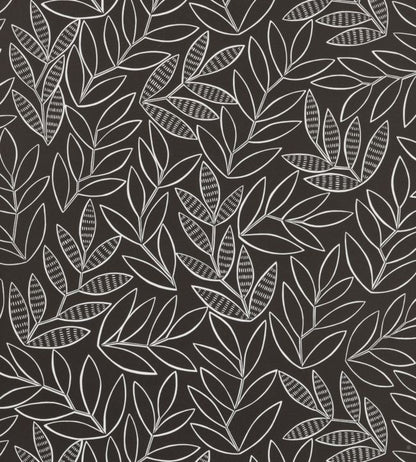 Laurus Wallpaper - Black