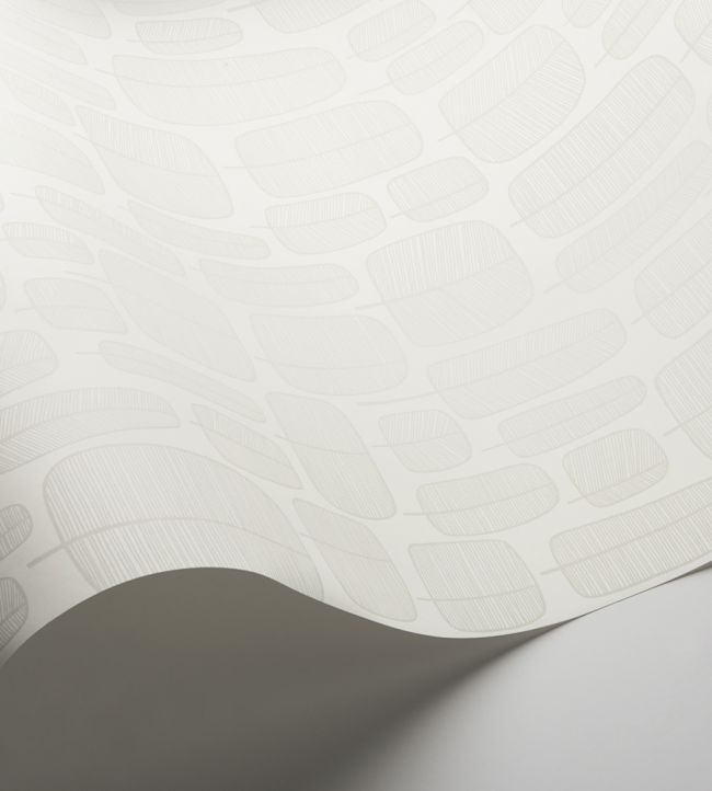 Little Trees Room Wallpaper - Silver