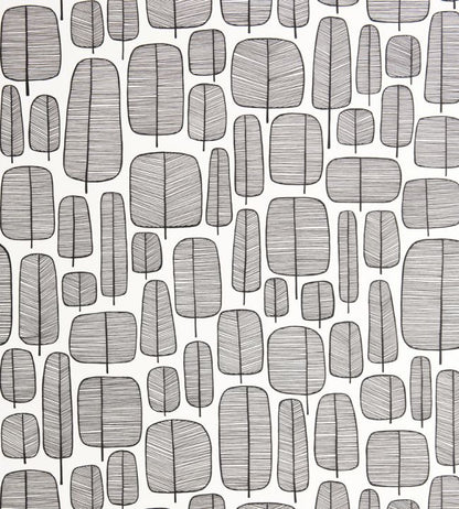 Little Trees Wallpaper - Gray