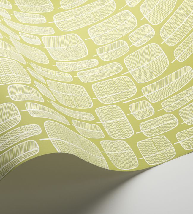 Little Trees Room Wallpaper - Green