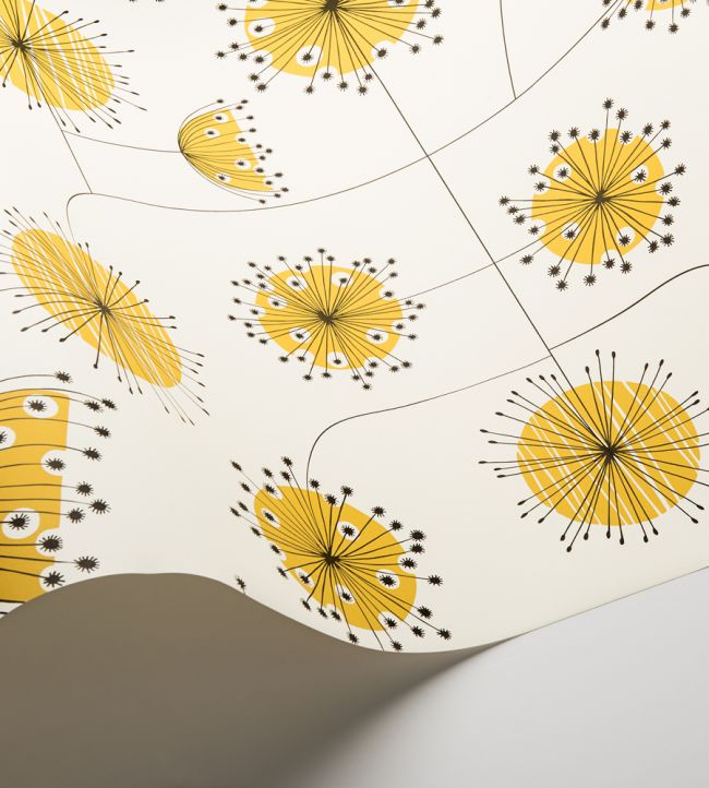 Dandelion Mobile Room Wallpaper 2 - Yellow
