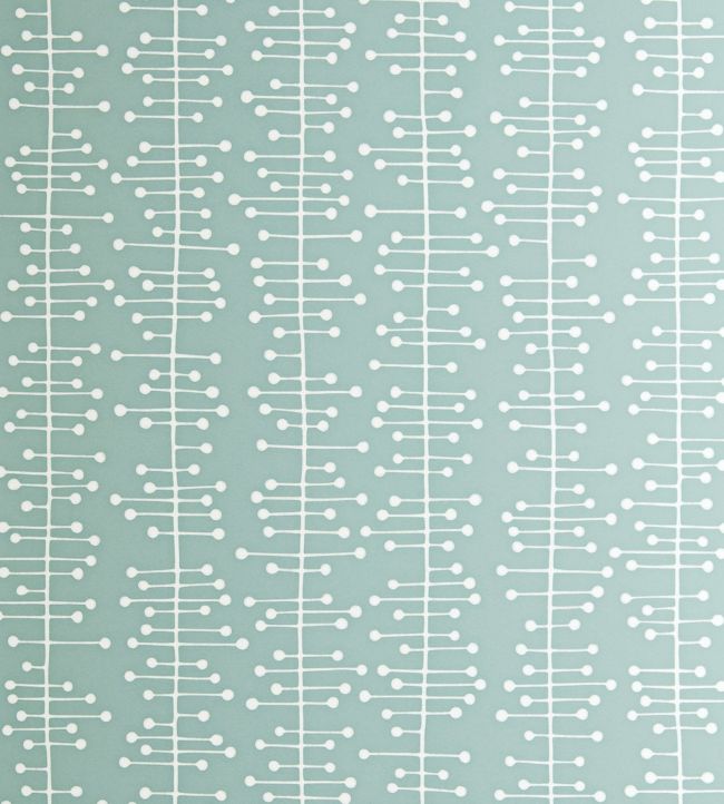 Muscat Small Wallpaper - Teal 