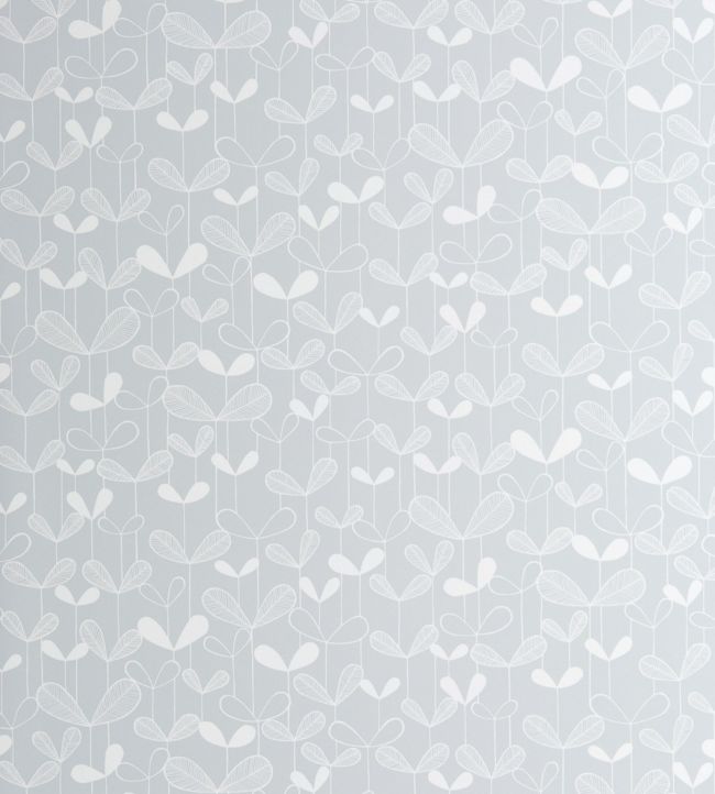 Saplings Wallpaper - Gray 