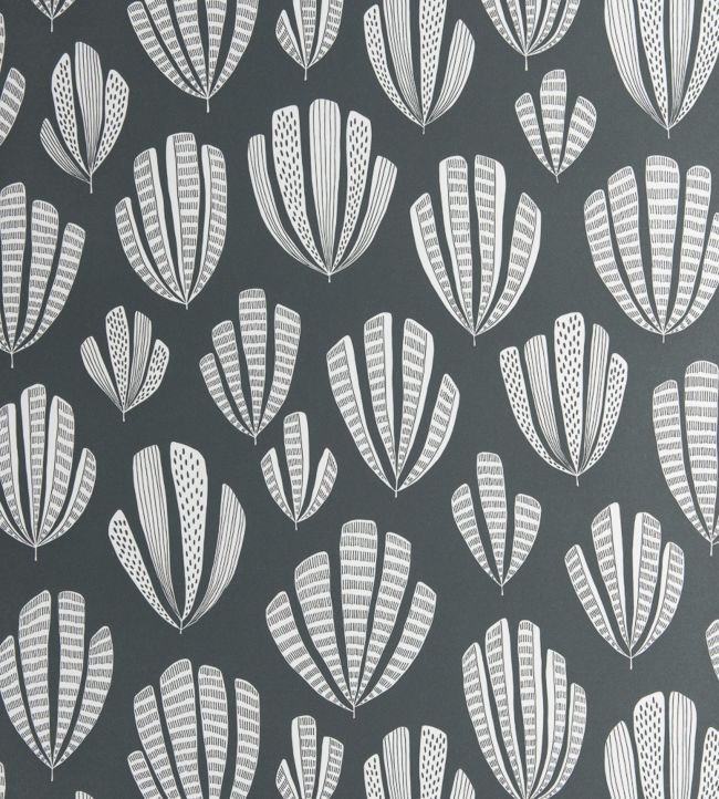 Hoja Wallpaper - Blue