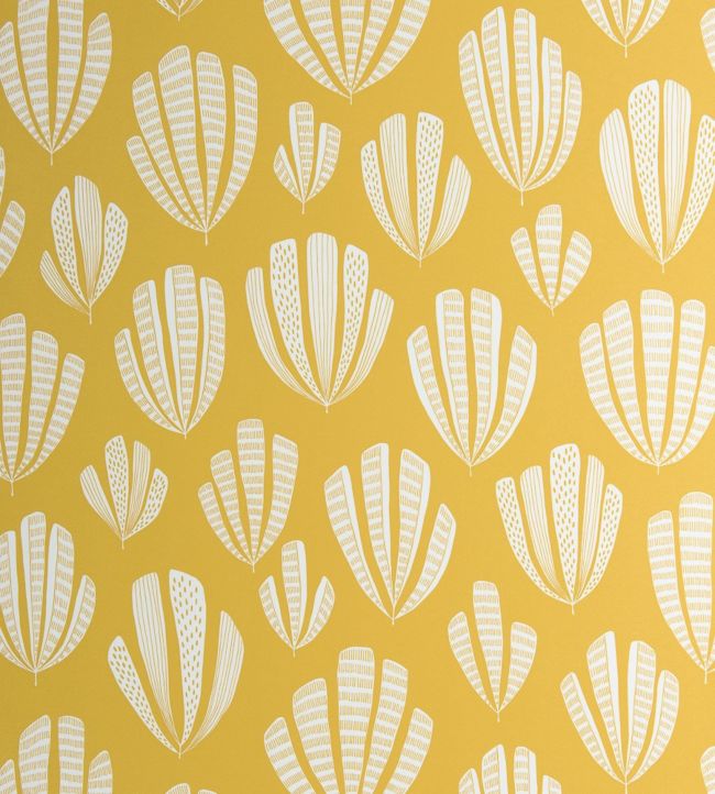 Hoja Wallpaper - Yellow