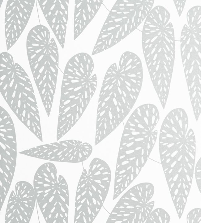 Tropics Wallpaper - Gray 