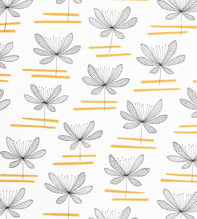 Water Lily Wallpaper - Multicolor