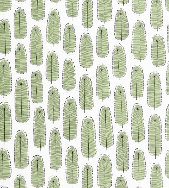 Bloom Blossom Wallpaper - Green