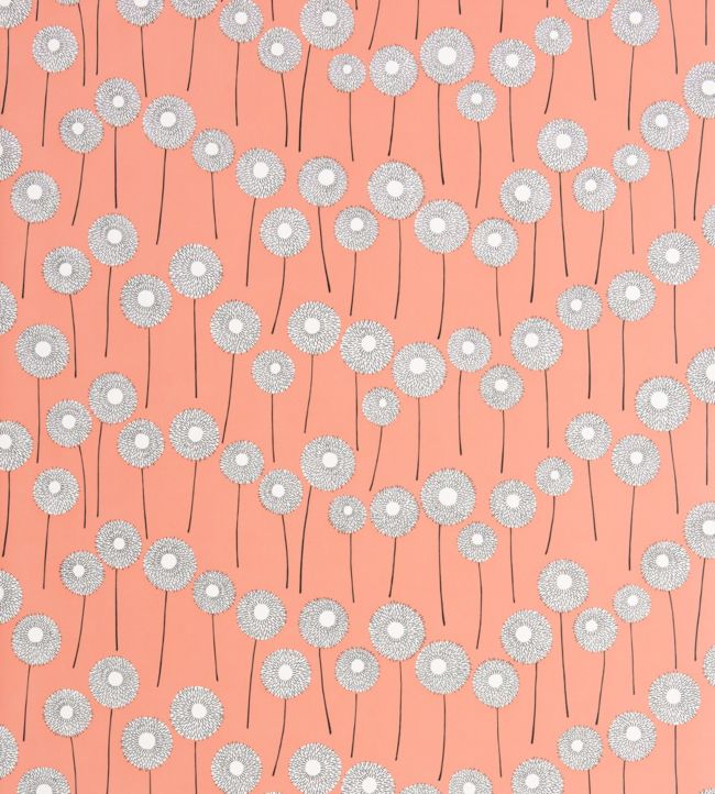 Meadow Wallpaper - Pink 