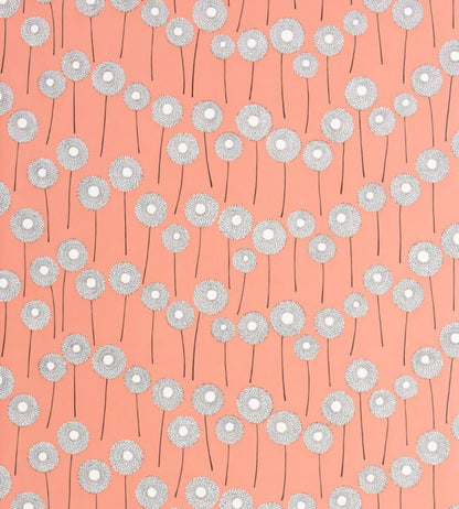Meadow Wallpaper - Pink 