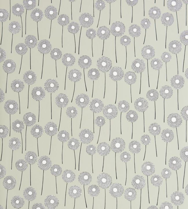 Meadow Wallpaper - Gray