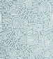 Nazca Wallpaper - Teal