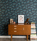 Wildflower Room Wallpaper - Blue