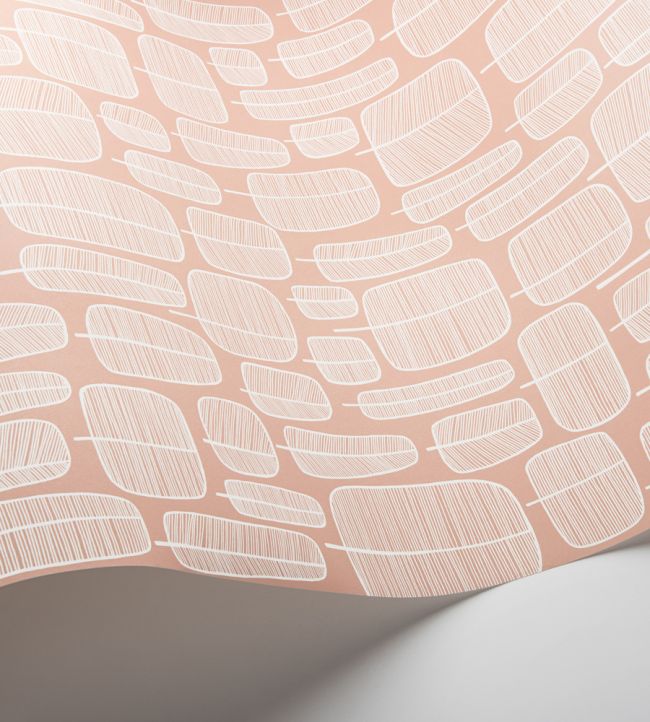 Little Trees Room Wallpaper - Pink