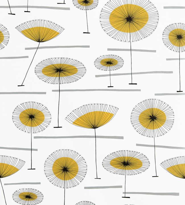 Grasslands Wallpaper - Yellow