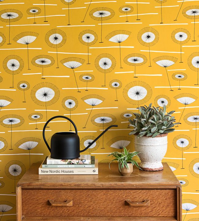 Grasslands Room Wallpaper 2 - Gold