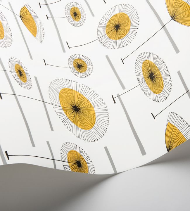 Grasslands Room Wallpaper - Yellow