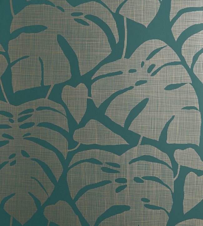 Guatemala Metallic Wallpaper - Blue
