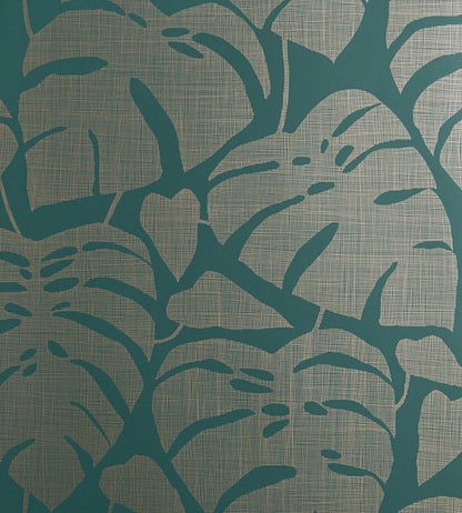 Guatemala Metallic Wallpaper - Blue