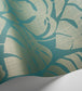 Guatemala Metallic Room Wallpaper - Blue