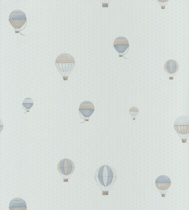 Montgolfiere Wallpaper - Blue