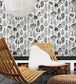Catskills Room Wallpaper - Gray