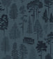 Catskills Wallpaper - Teal