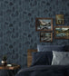 Catskills Room Wallpaper - Teal