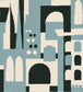 Hey! Manhattan Wallpaper - Blue