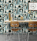 Hey! Manhattan Room Wallpaper - Blue