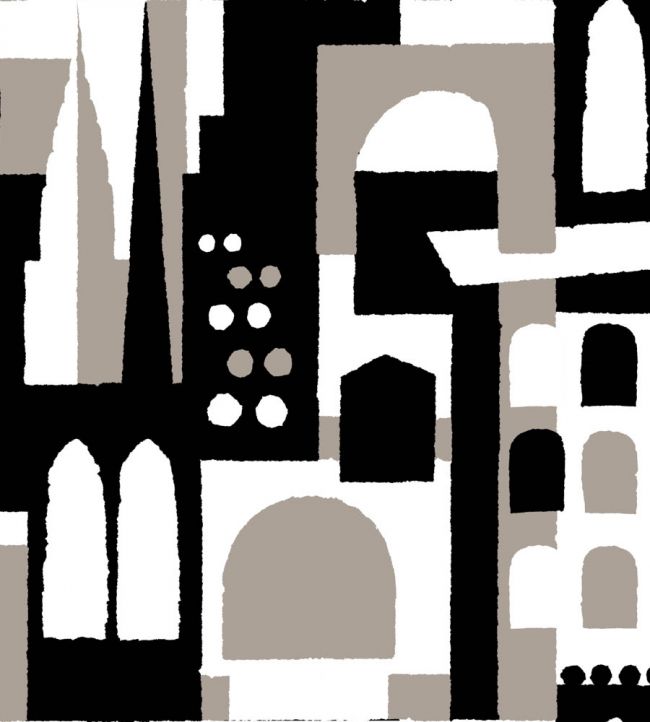 Hey! Manhattan Wallpaper - Gray