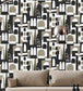 Hey! Manhattan Room Wallpaper - Gray