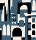 Hey! Manhattan Wallpaper - Teal